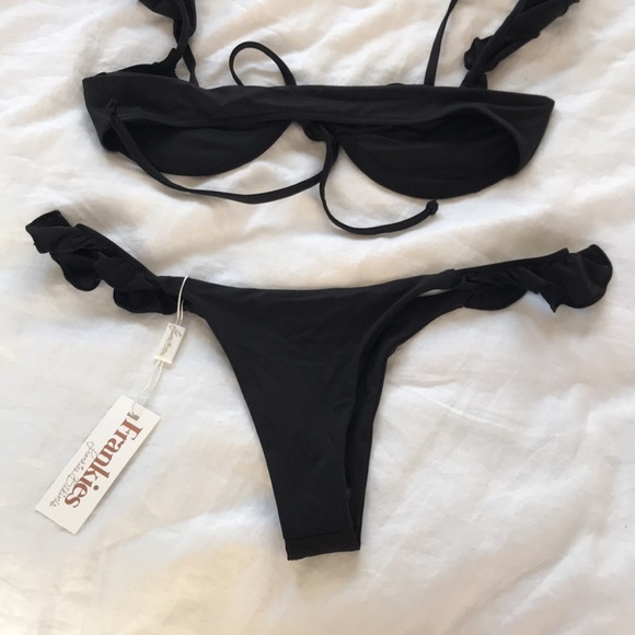 NWT Frankies Bikinis Birdie Ali Set S M - Picture 6 of 8